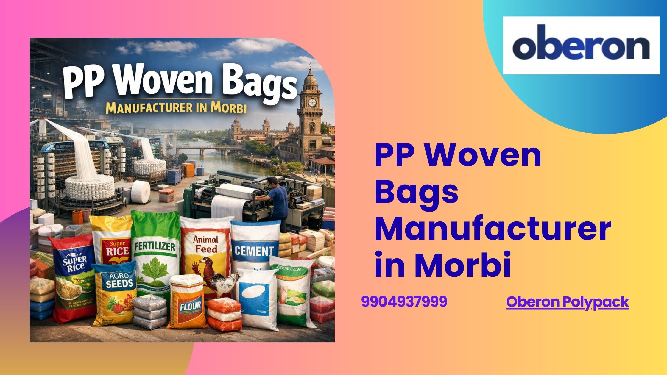 PP Woven Bags Manufacturer in Morbi